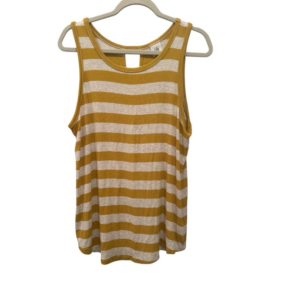 Cabi Liner Tank- Stripes Oversized-Summer Staple-Sz Medium Casual Layer - Picture 1 of 12